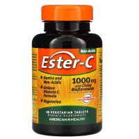 Купить American Health, Ester-C, 1000 мг, 90 вегетарианских таблеток