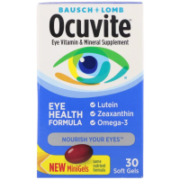 Купить Ocuvite, добавка для зрения, 30 мягких таблеток