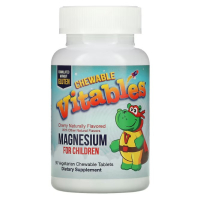 Vitables, магнием для детей, magnesium for children 90 вегетарианских таблеток