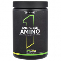 Sotib oling Rule One, Energized Amino, aminokislotalar, nordon konfet, 270 g