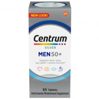 Купить Centrum, Серебряные таблетки для мужчин старше 50 лет, Multivitamin for Men 50+, 65 таблеток
