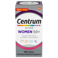 Купить Мультивитамины Centrum Silver для женщин старше 50 лет, мультиминеральная добавка, 100 карат