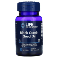 Купить Life Extension, Масло семян черного тмина, Black Cumin Seed Oil, 60 мягких таблеток