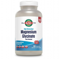 Купить KAL, Глицинат магния, Magnesium Glycinate 350 мг, 240 вегетарианских капсул