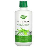 Купить Natures Way, алоэ вера, Aloe Vera, сок из листьев, 1 л (33,8 жидк. унции)
