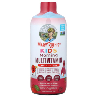 Купить MaryRuths, утренняя мультивитаминная добавка для детей, со вкусом яблока и ягод, 450 мл