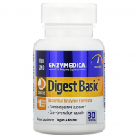 Sotib oling Enzymedica, Digest Basic, Essential Enzyme Formula, 30 kapsula