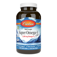 Купить Carlson, Super Omega-3, Супер Омега-3, 1200 mg, 250 капсул