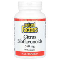 Купить Natural Factors, Citrus Bioflavonoids, цитрусовые биофлавоноиды, 650 мг, 90 капсул