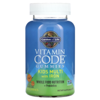 Купить Garden of Life, Vitamin Code Kids Multivitamin, мультивитамины для детей, 90 жевательных таблеток
