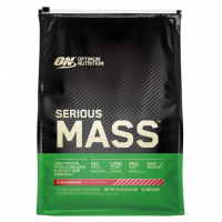 Sotib oling Optimum Nutrition, Serious Mass, Gainer, qulupnay ta'mli, 5,44 kg
