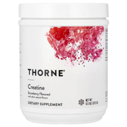 Купить Thorne, Creatine, креатин, клубника, 372 г