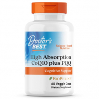 Sotib oling Doctors Best, Coenzyme Q10, 100 mg, PQQ, 20 mg, 60 kapsula