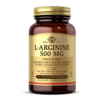 Solgar L-Arginine 500 mg, 100 Vegetable Capsules
