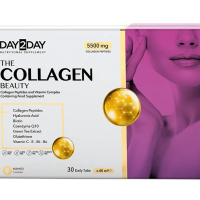 Купить DAY2DAY Collagen Beauty, Коллаген для кожи, волос и ногтей, вкус манго, 30 тюбиков по 40 мл