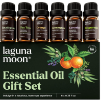 Купить Lagunamoon, Essential Oils, Эфирные масла, 6 в 1