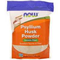 Now Foods, порошок из шелухи семян подорожника, Psyllium Husk Powder, 680 г (1,5 фунта)