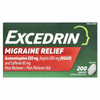 Купить Excedrin Migraine Relief, от мигрени,, 200 таблеток