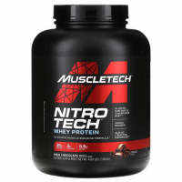 Sotib oling MuscleTech, Nitro-Tech, Protein, Oqsil, sutli shokolad ta'mi, 1,81 kg