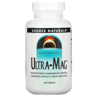 Купить Source Naturals, Ultra-Mag, 120 таблеток