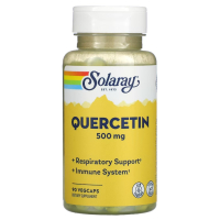 Купить Solaray, Кверцетин, Quercetin, 500 мг, 90 капсул