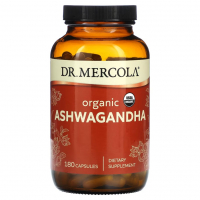 Sotib oling Dr. Mercola, Organik Ashvaganda, 800 mg, 180 kapsula