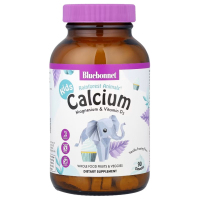 Купить Bluebonnet Nutrition, Calcium, magnesium & vitamin D3, кальций, магний и витамин Д3, 90 жевательных таблеток