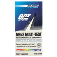Купить GAT, Mens Multi + Test, мультивитамины с тестостероном для мужчин, 60 таблеток