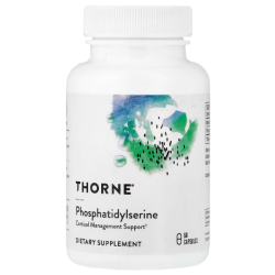 Купить Thorne, Phosphatidylserine, Фосфатидилсерин, 60 капсул