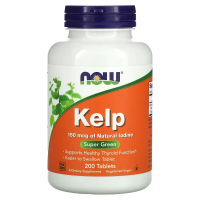 Купить NOW Foods, Kelp, 150 мкг, 200 таблеток