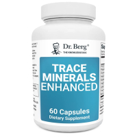 Купить Dr. Berg Trace Minerals Enhanced Complex, микроэлементы, 60 капсул