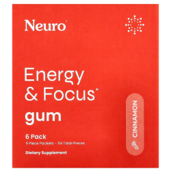 Sotib oling NeuroGum, Energiya va Focus, Dolchin, 1 paket, 9 dona.