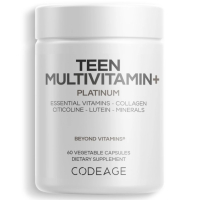 Купить Codeage, Platinum, Мультивитаминный комплекс для подростков, 60 растительных капсул