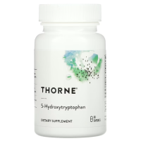 Thorne Research, 5-гидрокситриптофан, 5-htp, 100 мг, 90 капсул