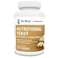 Купить Dr. Bergs Nutritional Yeast Tablets, Пищевые дрожжи, 270 таблеток