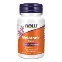 Купить NOW Supplements, Melatonin, Мелатонин 3 мг, 90 жевательных пастилок