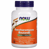 Sotib oling Now Foods, Saccharomyces Boulardii, 5 milliard CFU, 120 kapsula