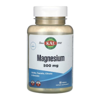 KAL, Magnesium, Магний, 500 мг, 60 таблеток