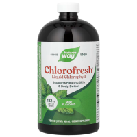 Купить Natures Way, Chlorofresh, жидкий хлорофилл, мята, 480 мл