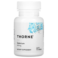 Thorne Research, Cелен (Селенметионин), Selenium, 60 капсул