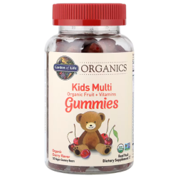 Купить Garden of Life, мультивитамины для детей, со вкусом вишни, 120 веганских жевательных мишек