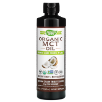 Купить Natures Way, Organic MCT Oil, Органическое масло со среднецепочечными триглицеридами (СЦТ), 480 мл (16 жидких унций)