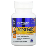 Купить Enzymedica, Digest Gold с ATPro, добавка с пищеварительными ферментами, 45 капсул