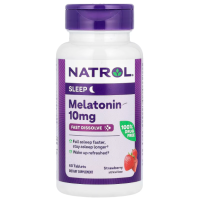 Купить Natrol, Melatonin, Мелатонин, 10 мг, 60 таблеток