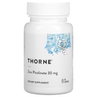 Купить Thorne, Пиколинат Цинка, Zinc Picolinate, 60 Растительных капсул