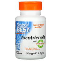 Купить Doctors Best, Токотриенолы, Tocotrienols, 50 мг, 60 капсул
