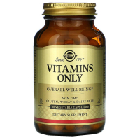 Solgar, Vitamins Only, витамины, 90 вегетарианских капсул