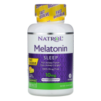 Купить Natrol, Мелатонин, максимальная сила, цитрусовый вкус, 10 мг, 100 таблеток