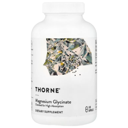 Купить Thorne, Magnesium Glycinate, Глицинат магния, 180 капсул