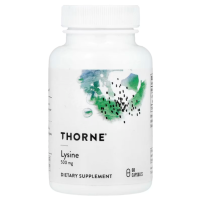 Sotib oling Thorne, L-Lizin, 500 mg, 60 kapsula